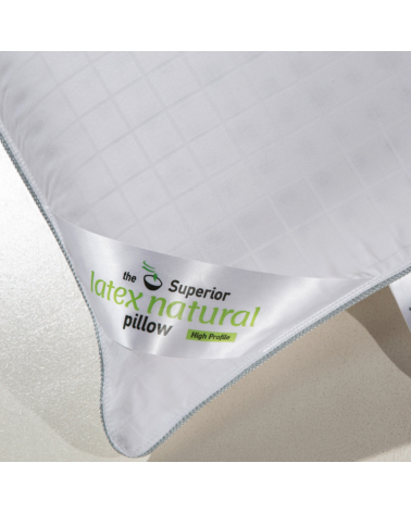 The Superior Latex Natural High Profile Pillow